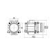 HELLA 1LL 010 820-871 LED/DE-Hauptscheinwerfer - 90mm Performance Bi-LED L70 - 24V