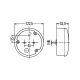 HELLA 2SD 964 169-337 Heckleuchte - LED - 24V