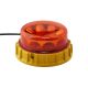 HELLA 2XD 011 557-601 LED-Blitz-Kennleuchte - K-LED 2.0 F - 12/24V - gelb