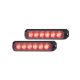 HELLA 2XD 012 160-821 LED-Blitz-Kennleuchte - BST - 12/24V - rot