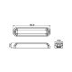 HELLA 2XD 012 160-847 LED-Blitz-Kennleuchte - BST - 12/24V - blau