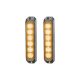 HELLA 2XD 012 160-951 LED-Blitz-Kennleuchte - BST - 12/24V - gelb