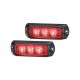 HELLA 2XD 014 561-601 LED-Blitz-Kennleuchte - BST - 12/24V - rot