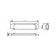 HELLA 2XD 014 562-001 LED-Blitz-Kennleuchte - BST-Slim - 12/24V - blau