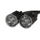 HELLA 2XD 014 564-021 LED-Blitz-Kennleuchte - BST-Round - 12/24V - rot/blau