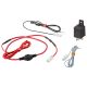 HELLA 8KA 959 186-911 Leitungssatz - mit LED-Steuergerät für Tagfahr-/Positionslicht - 2x12-->24 - 24V