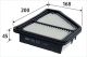 Luftfilter Filtereinsatz 168mm VALEO für HONDA CIVIC VIII