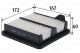 Luftfilter Filtereinsatz 172mm VALEO für HONDA CITY V