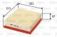 Luftfilter Filtereinsatz 213mm VALEO für OPEL CORSA D