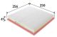 Luftfilter Filtereinsatz 256mm VALEO für OPEL ASTRA J