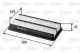 Luftfilter Filtereinsatz 308mm VALEO für TOYOTA CARINA E