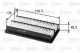 Luftfilter Filtereinsatz 321mm VALEO für MAZDA 6 Sport