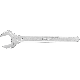 EINMAULSCHLÜSSEL EM SW 22mm 4007220206850