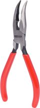Flachrundzange, gebogen, 165mm