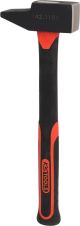 Schlosserhammer, Fiberglasstiel, französische Form, 1000g 4042146268322