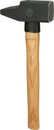 Schlosserhammer, Hickory-Stiel, französische Form, 1500g 4042146268285