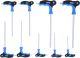 T-Griff-Torx® mit Stirnlochbohrung-Winkelstiftschlüssel-Satz, 9-tlg 4042146868577