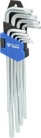 Winkelstiftschlüssel-Satz, 9-tlg, Torx®-Profil, lang 4042146782026