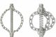 Kettenschleuderkopf mit glatter Kette, 4 Ketten Ø30mm,16mm 4042146040003