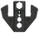 Paar Crimp-Einsätze für Koaxstecker, Ø 6,50 / 5,41 / 1,72 mm