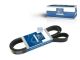 DT Spare Parts 2.15381 Keilrippenriemen, 8 PK, L: 1537 mm, W: 28,5 mm, 8PK1537 passend für Multimarken
