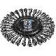 BÜRSTE POS RBG 17813/M14 INOX 0,35 4007220659038