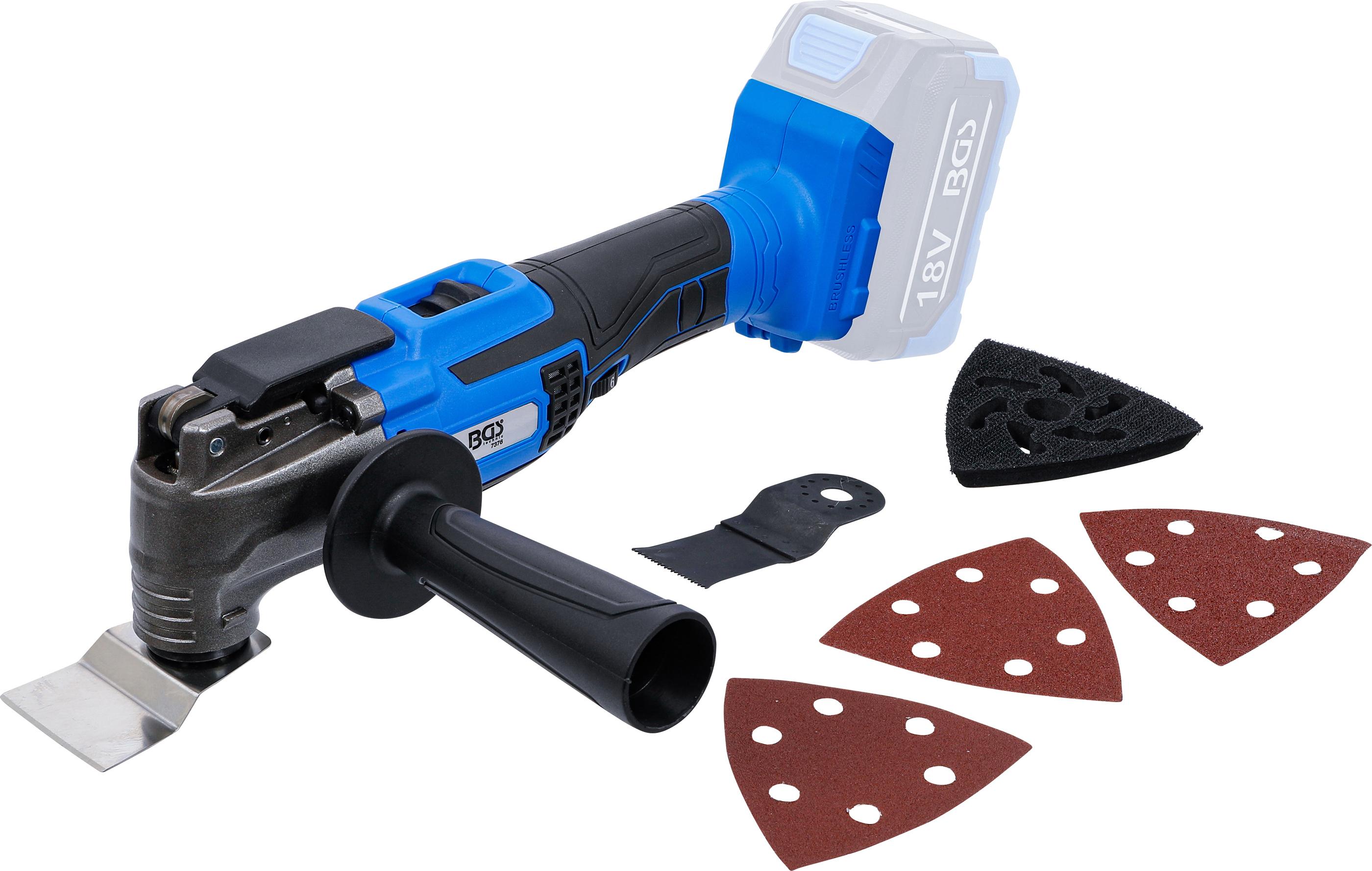 Akku-Multifunktionswerkzeug | bürstenlos | 18 V | ohne Akku BGS7376