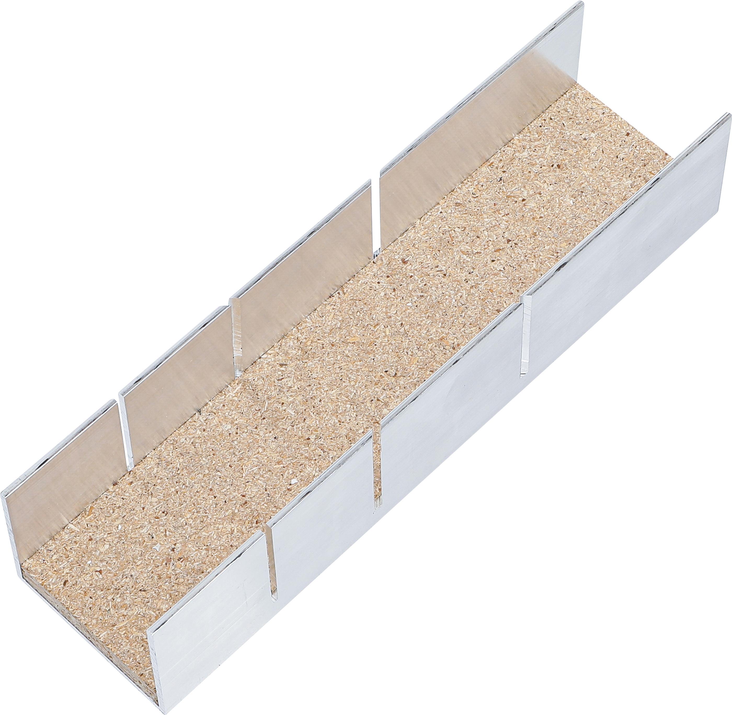 Aluminium-Gehrungslade | 245 x 65 x 55 mm BGS50860