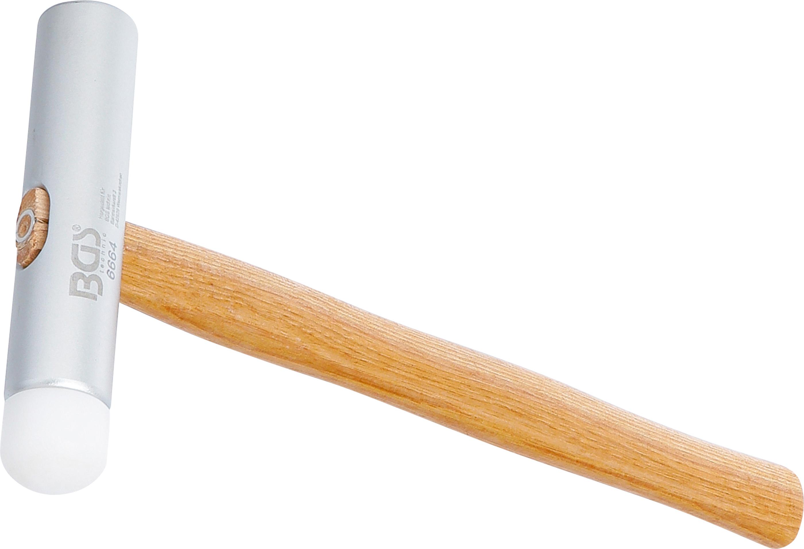 Aluminium-Kunststoffhammer | extra langer Kopf | Ø 30 mm | 300 g BGS6664