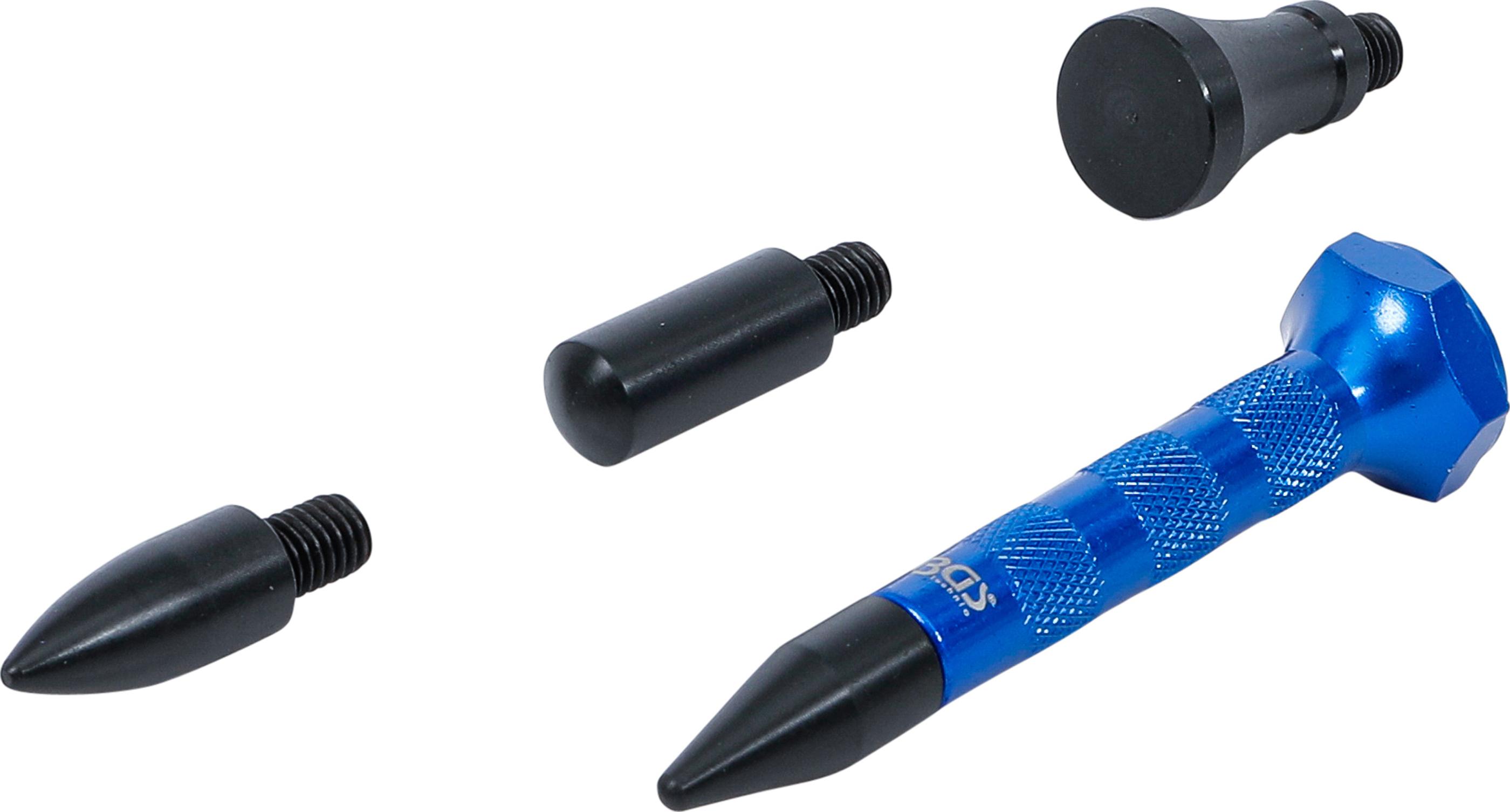 Aluminum-Ausbeulstift mit auswechselbaren Spitzen | 100 mm BGS9155