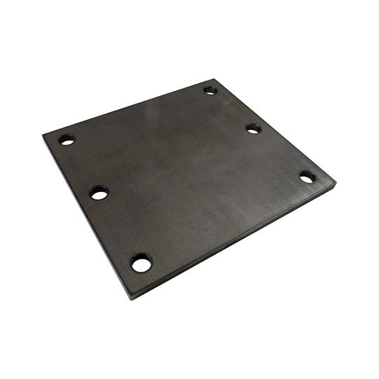 Anschraubplatte, Typ 2026, 200 x 220 x 8 mm, 6 Loch 380561305 Suer