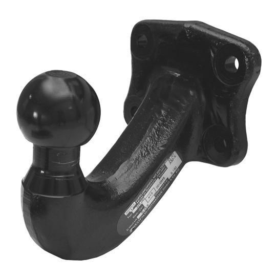 Anschraubplatte mit Kugelhals 329 062 315451106 Suer