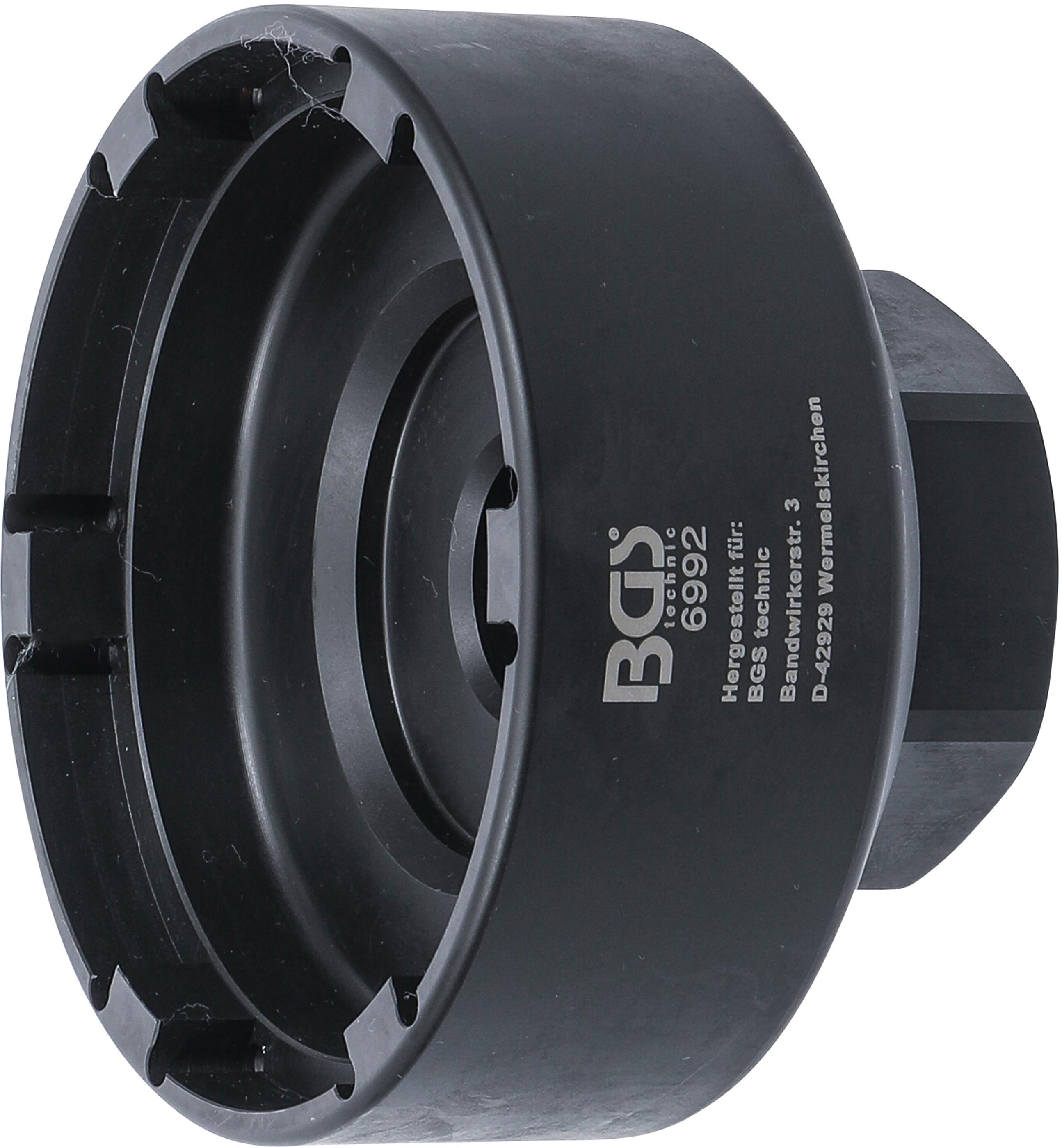 Antriebswellen-Nutmuttern-Schlüssel | für MAN & Mercedes Lkw's | 101,5 x 110 mm BGS6992