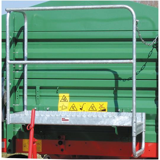 Arbeitsplattform mit geschweißtem Geländer 853415000 Suer