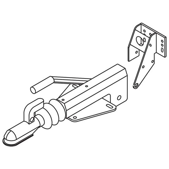 Auflaufeinrichtung für gebremste Anhänger KF 13 C 120318313 Suer