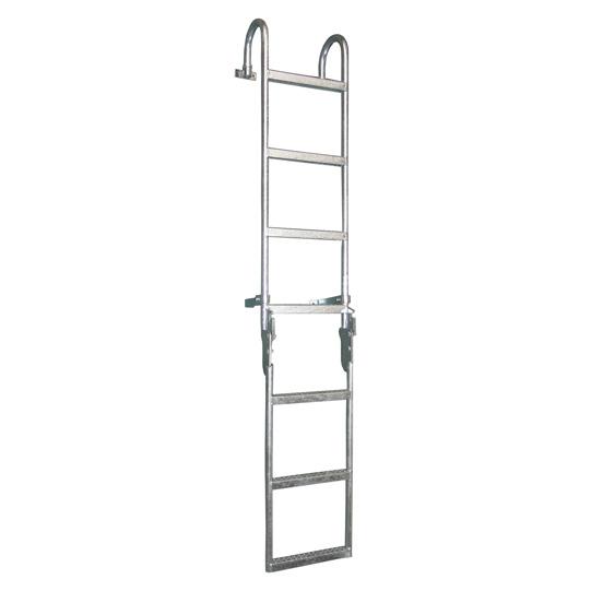 Aufstiegsleiter 4 Sprossen + 3 Zusatzspr., Länge 1170 mm/1960mm 853397001 Suer