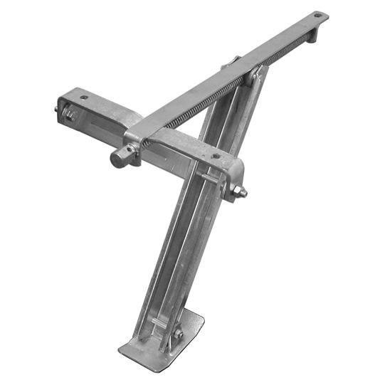 Ausdrehstütze mit Klappfuß, max. Tragfähigkeit 500 kg 375161001 Suer