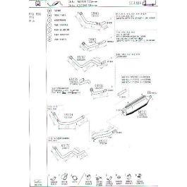 Auspuffrohr 43cm für SCANIA