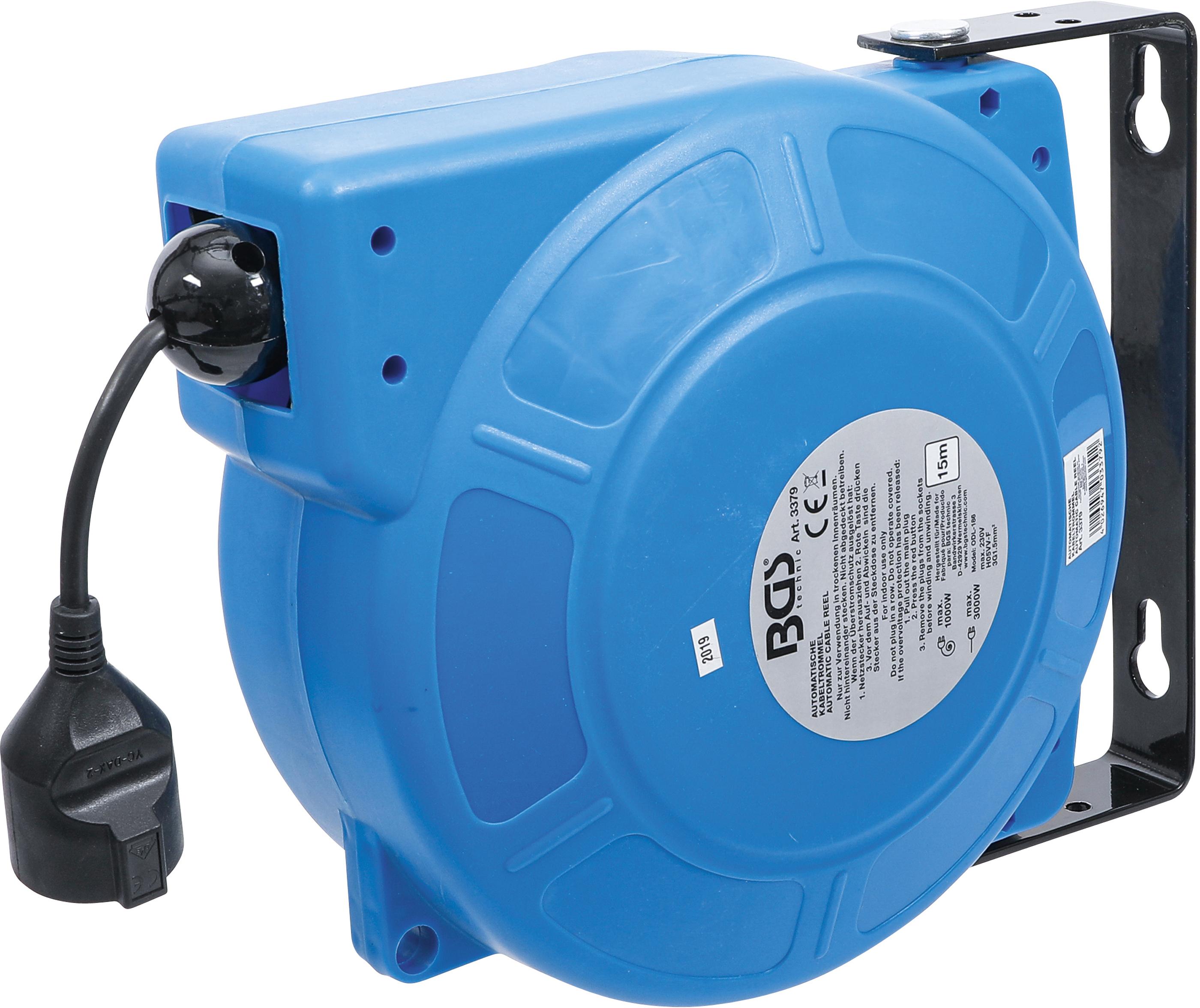 Automatische Kabeltrommel | 15 m BGS3379