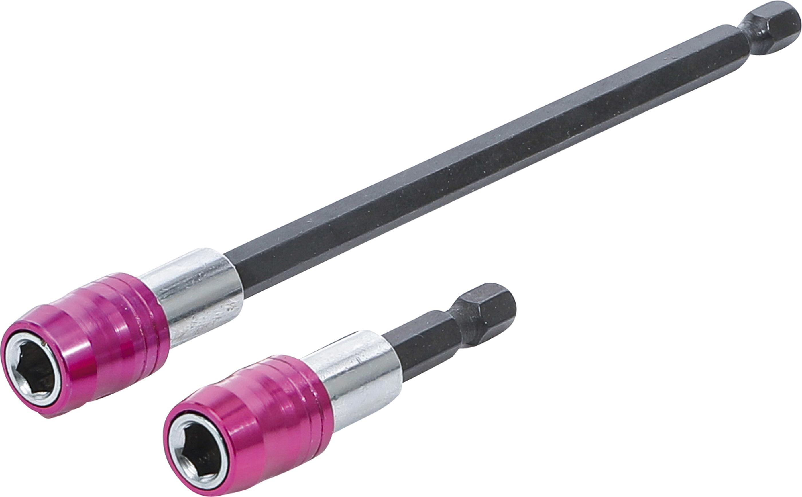 Automatischer Bithalter-Satz | Abtrieb Innensechskant 6,3 mm (1/4") | 60 / 150 mm | 2-tlg. BGS20815