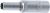 Steckschlüssel-Einsatz Gear Lock, tief | Antrieb Innenvierkant 6,3 mm (1/4
