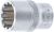 Steckschlüssel-Einsatz Gear Lock | Antrieb Innenvierkant 12,5 mm (1/2