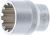 Steckschlüssel-Einsatz Gear Lock | Antrieb Innenvierkant 12,5 mm (1/2