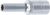 Steckschlüssel-Einsatz Super Lock, tief | Antrieb Innenvierkant 12,5 mm (1/2