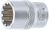Steckschlüssel-Einsatz Gear Lock | Antrieb Innenvierkant 10 mm (3/8