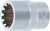 Steckschlüssel-Einsatz Gear Lock | Antrieb Innenvierkant 10 mm (3/8