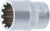 Steckschlüssel-Einsatz Gear Lock | Antrieb Innenvierkant 10 mm (3/8