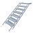 PWP Treppe ausziehbar,7 Stufen,Stahl feuerverz.,L 2470/B 705 mm 105131576 Suer