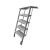 PWP Treppe ausziehbar, 5 Stufen,Alu,z.T.eloxiert,L 1892/B 825mm 105131871 Suer
