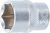 Steckschlüssel-Einsatz Sechskant | Antrieb Innenvierkant 10 mm (3/8